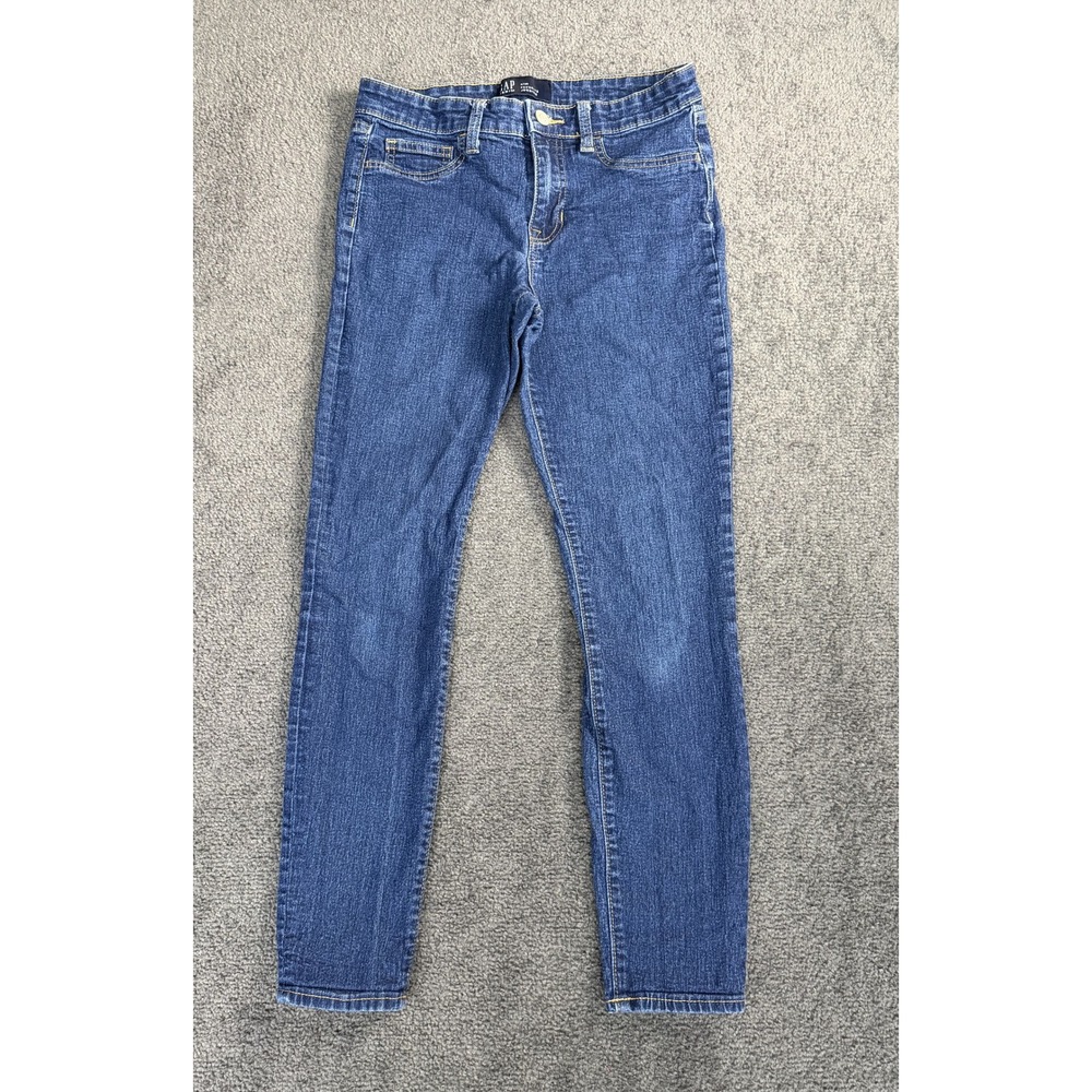 Gap Denim Favorite Jegging Medium Wash Skinny Jeans Size 2/26 Blue Stretch